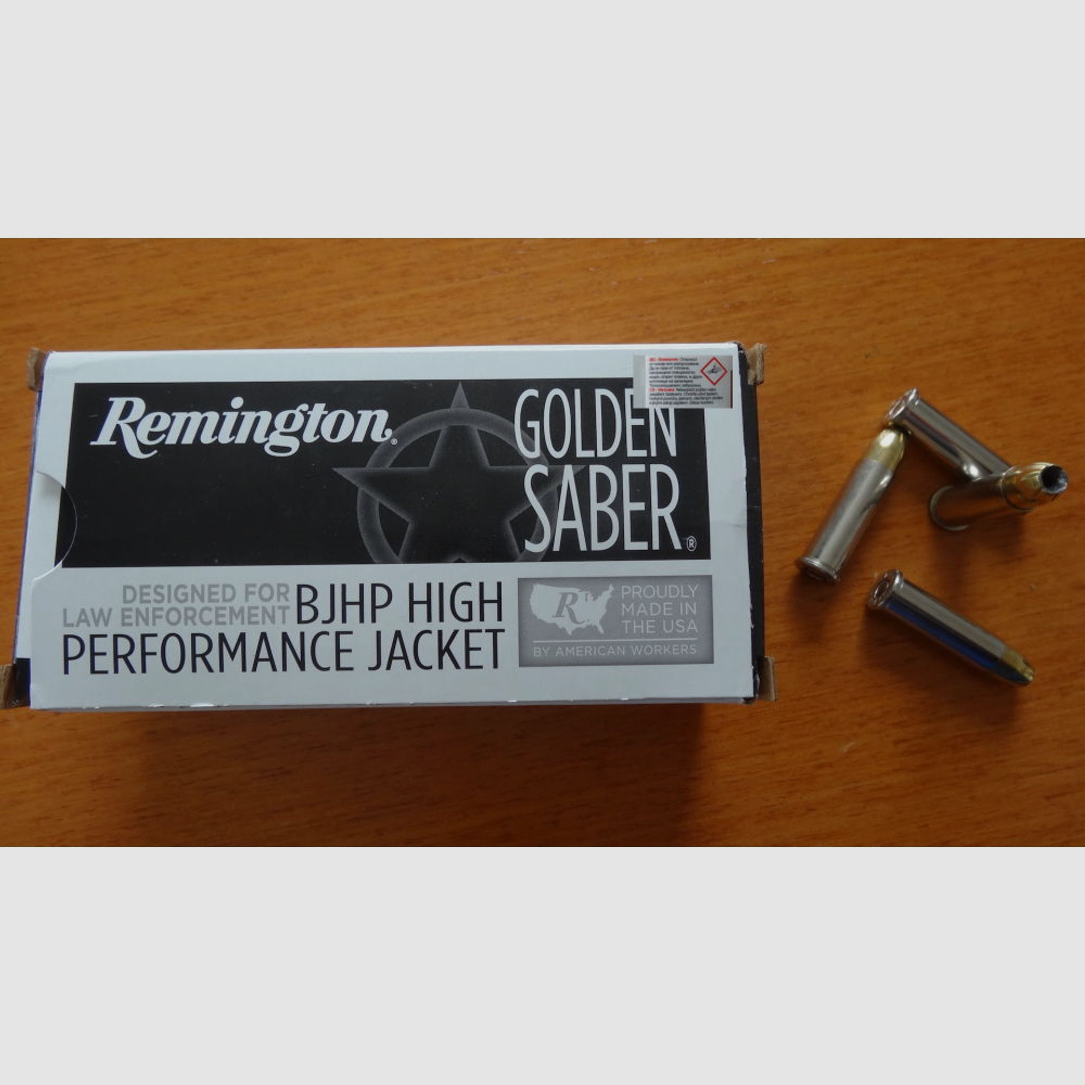 Remington	 Remington 50 PATRONEN CAL. 357 Magnum REMINGTON GOLDEN SABER BONDED HPJ 8,1 G - 125 GRS