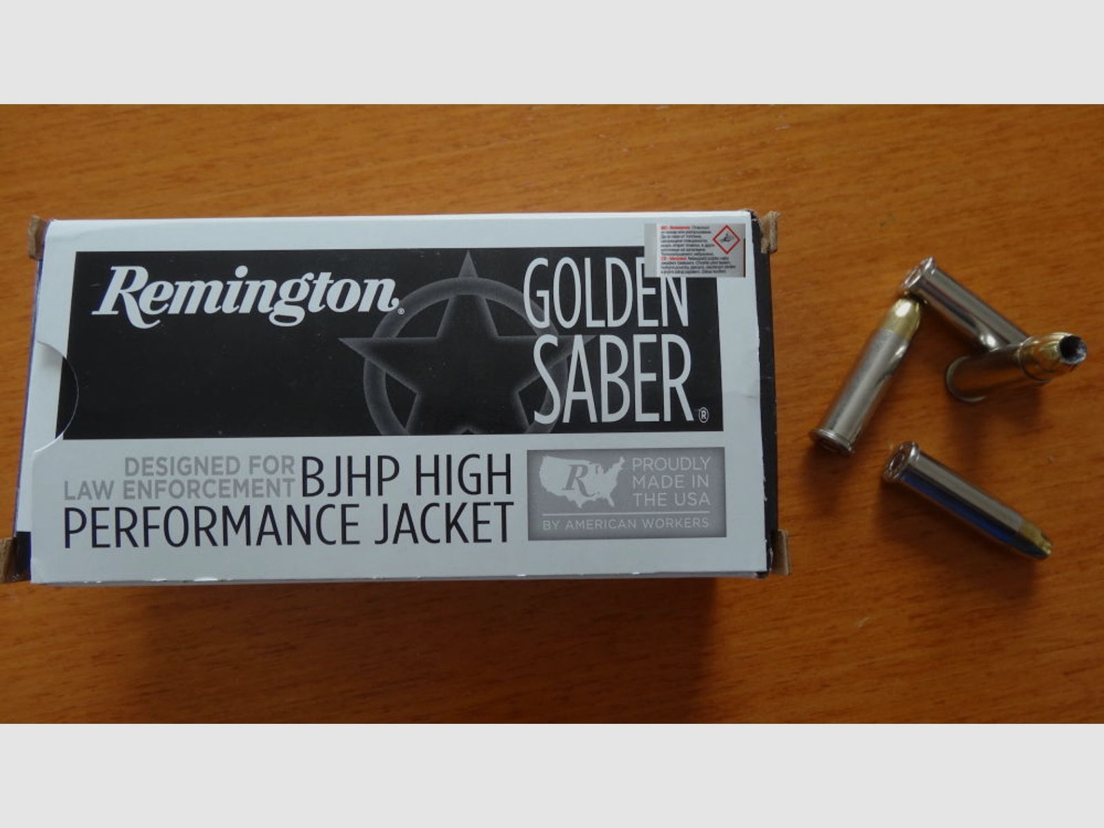 Remington	 Remington 50 PATRONEN CAL. 357 Magnum REMINGTON GOLDEN SABER BONDED HPJ 8,1 G - 125 GRS