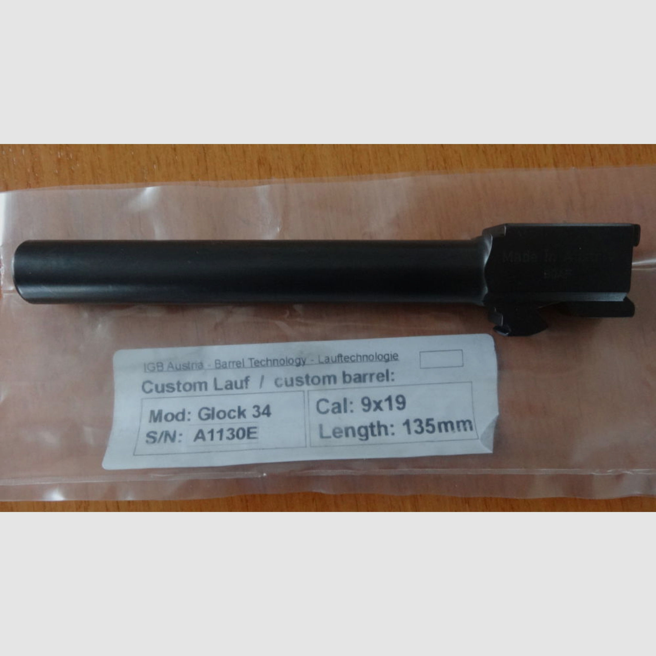 Glock-IBG	 IGB Kaliberwechsellauf 9mm oder 357 Sig für Glock 40S&W Pistole