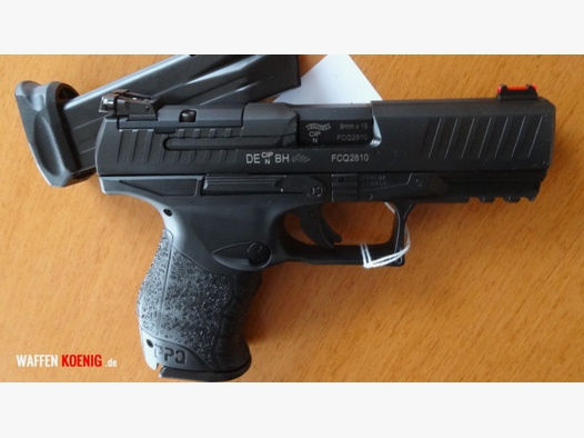Walther	 SL-PISTOLE: WALTHER PPQ Q4 TAC CAL. 9X19 MM