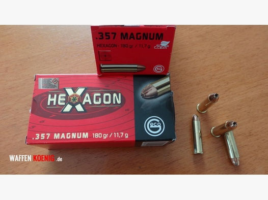Geco	 GECO .357 Magnum-Hexagon