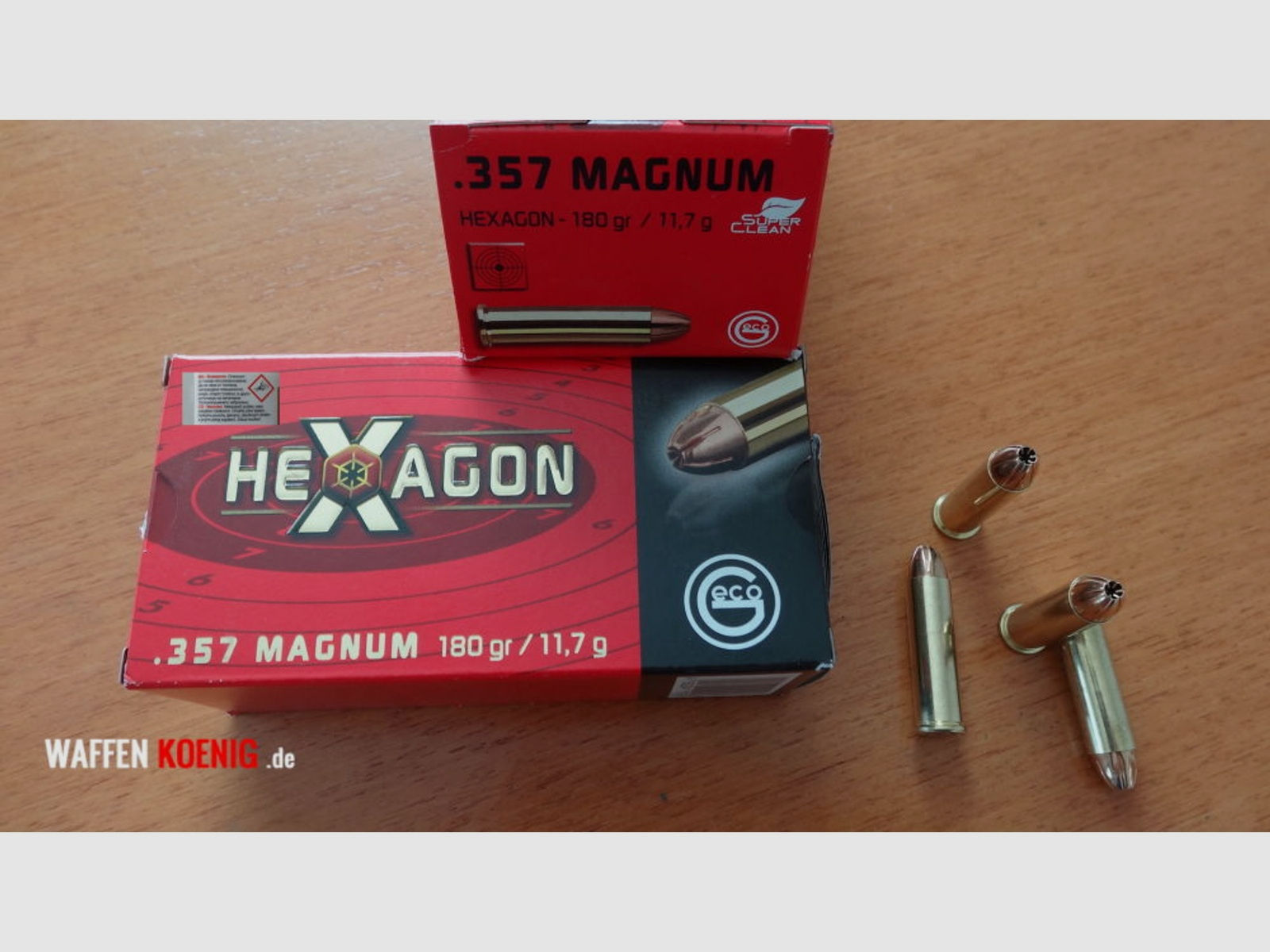 Geco	 GECO .357 Magnum-Hexagon