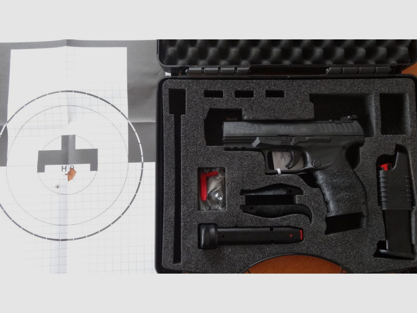 Walther	 SL-PISTOLE: WALTHER PPQ Q4 TAC CAL. 9X19 MM