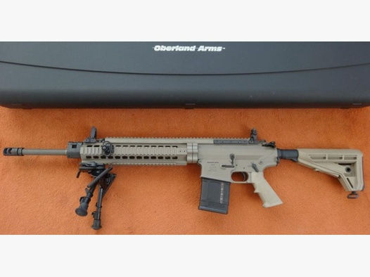 Oberland Arms OA 10 DMR-E	 SL-Büchse: Oberland Arms OA 10 DMR-E .308 Win in Dark Earth Brown