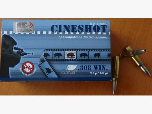 RWS Cineshot	 Patronen: .308 Winchester, RWS Cineshot