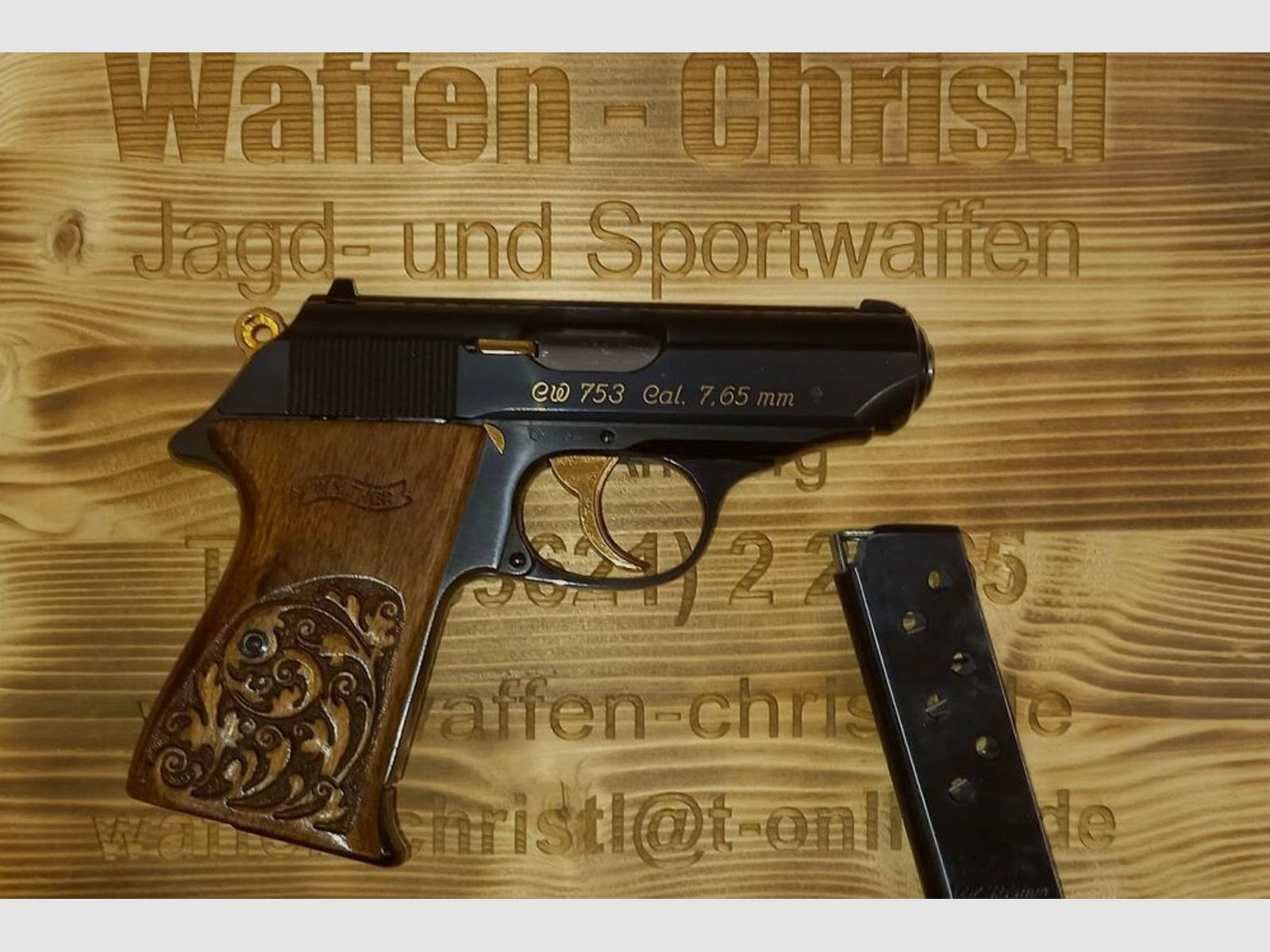 Walther PPK	 7,65mmBrowning