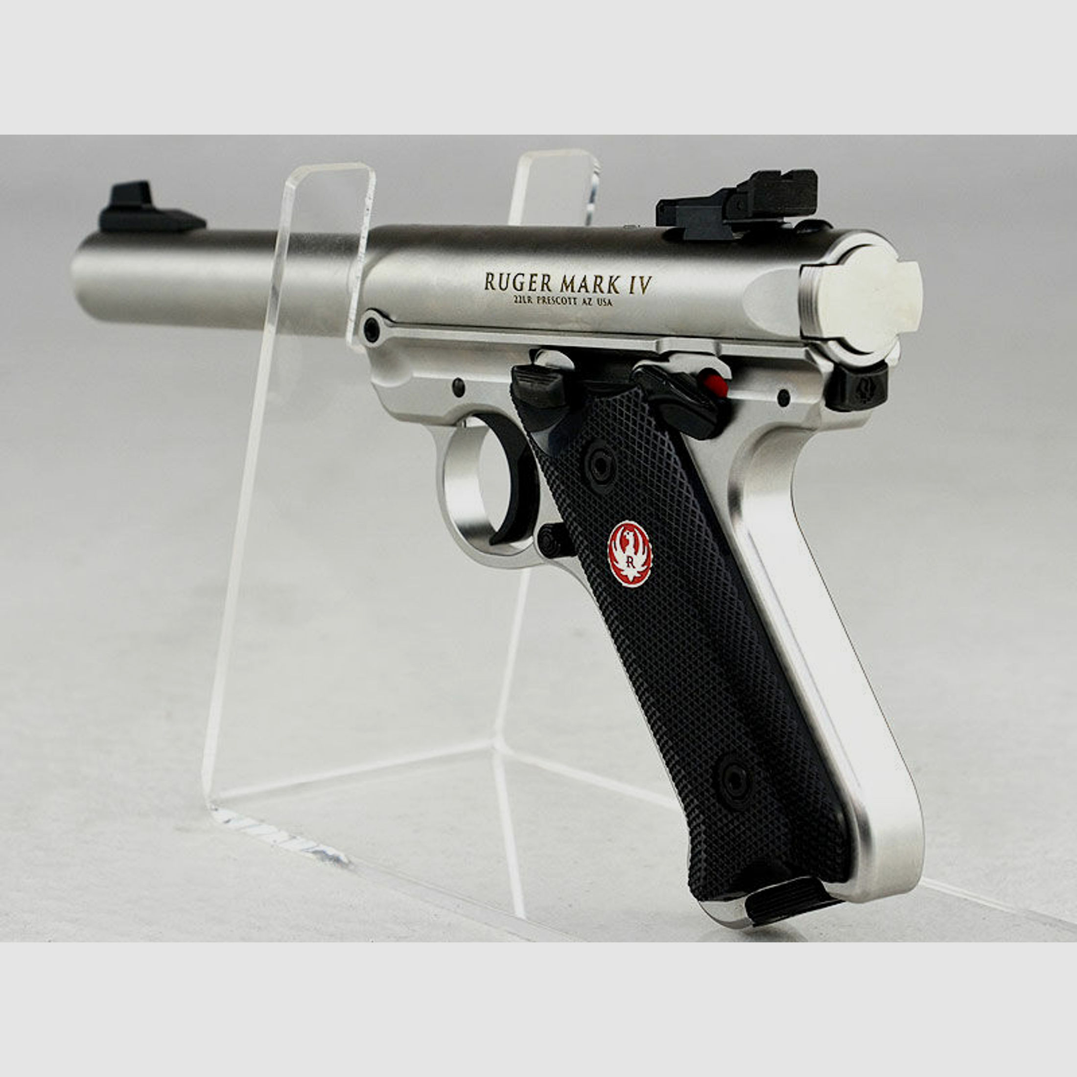 RUGER	 Mark IV Target Stainless 5,5 Zoll