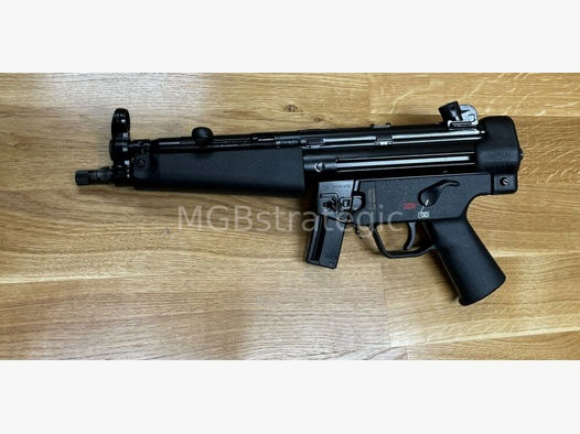 Heckler & Koch SP5 mit Abschlusskappe - halbautom. Pistole 9mmLuger	 Schaftschaft oder Klappschaft darf montiert werden - zivile Ausführung der Heckler & Koch MP5 - H&K SP 5 HK SP5