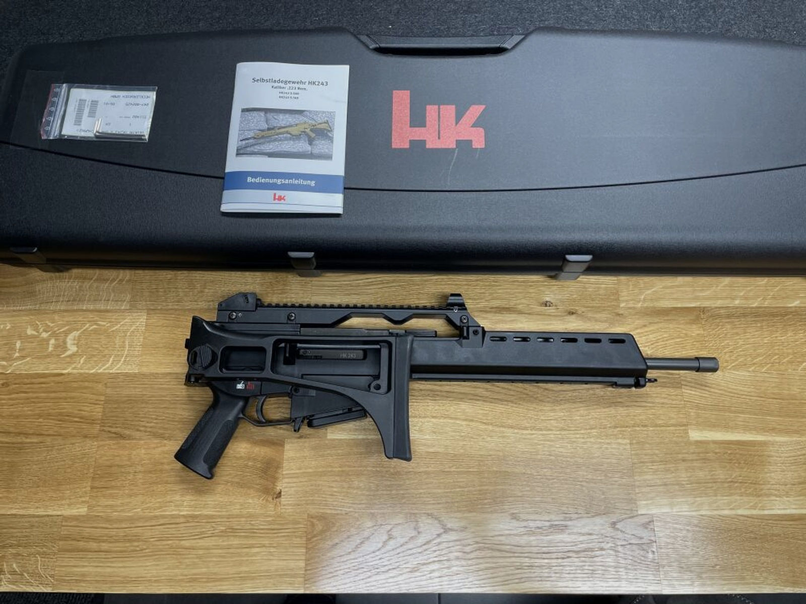 Heckler & Koch HK243 S SAR - Farbe schwarz - Das zivile G36	 sportlich zugelassen! Farbe schwarz