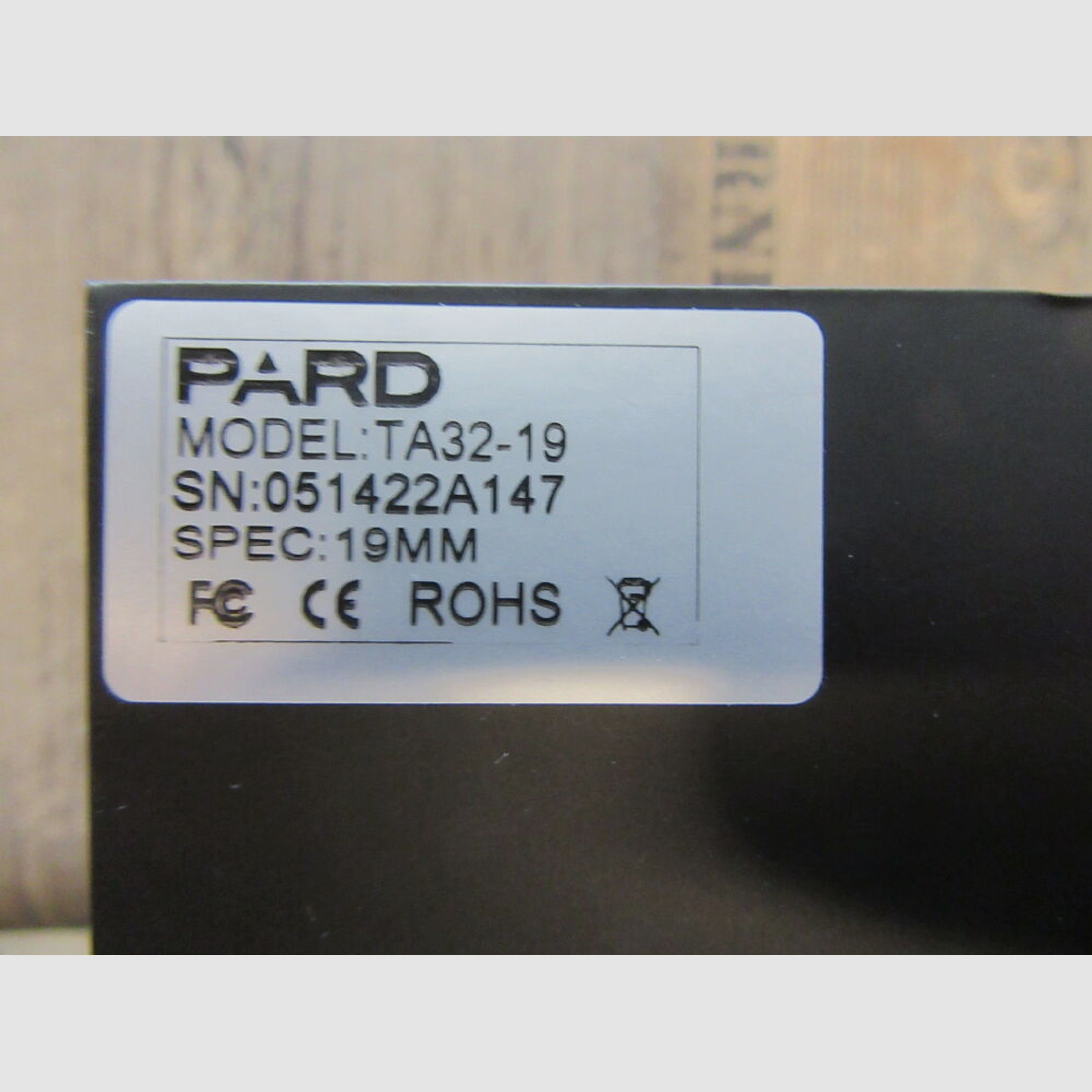 Pard	 TA32 - 19