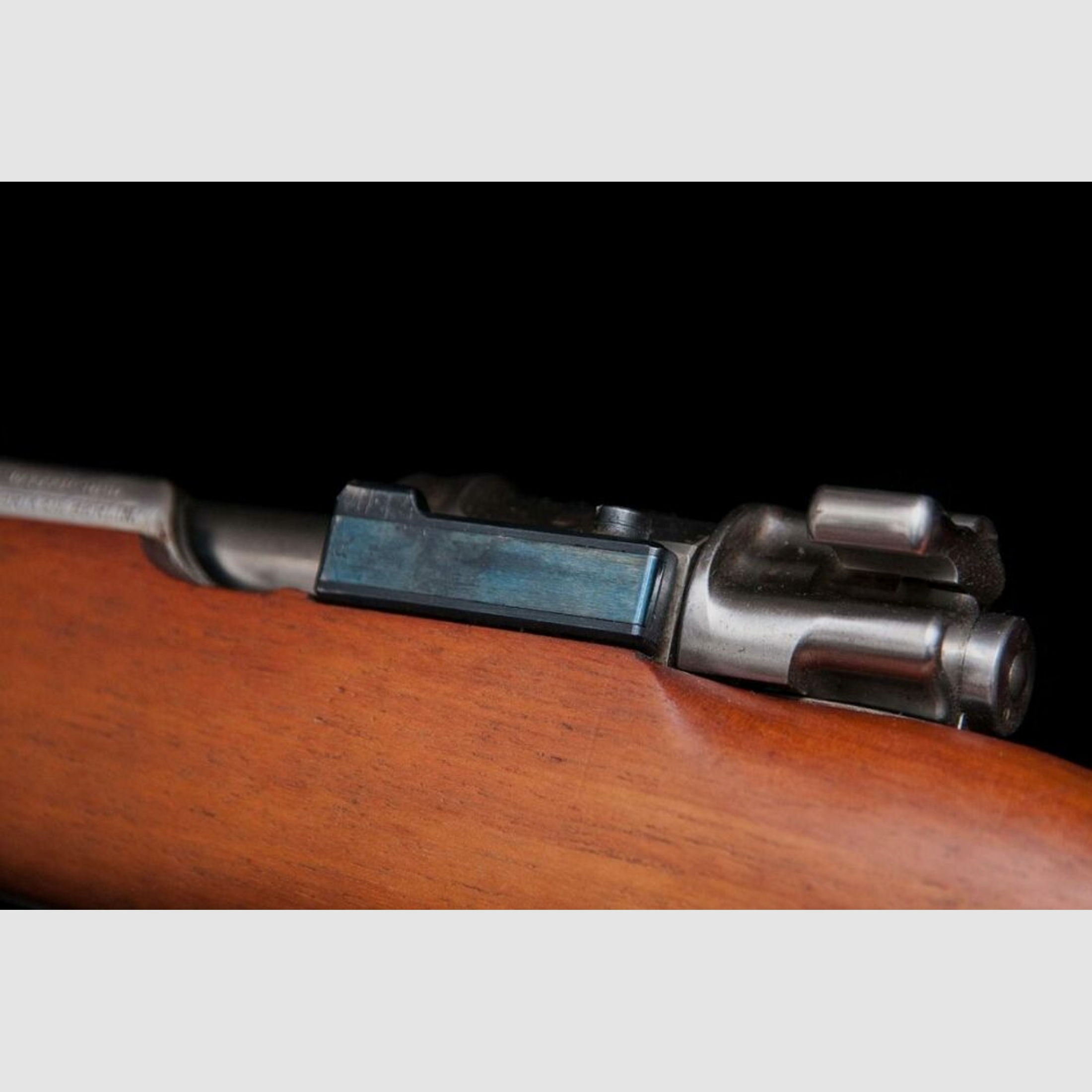 DWM Berlin Mauser 98	 Mod 1908 Brasilien mit nummerngleichen Bajonett