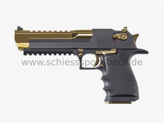 Magnum Research	 Desert Eagle L6" Black T-Gold .44 Magnum