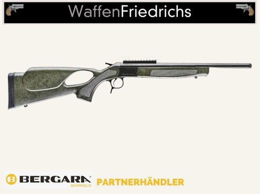 BERGARA	 BA13 TD TH Thumbhole GREEN - Waffen Friedrichs