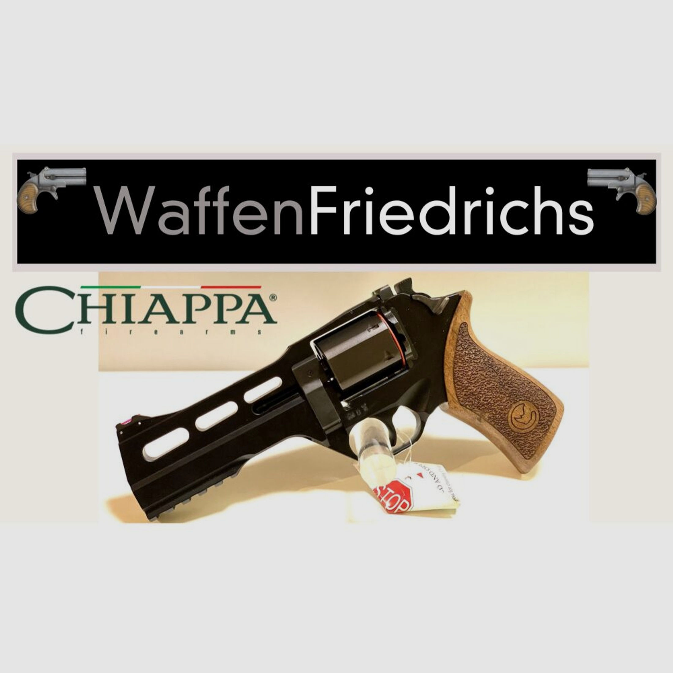 CHIAPPA	 RHINO 50 DS Revolver Brüniert|schwarz - Waffen Friedrichs