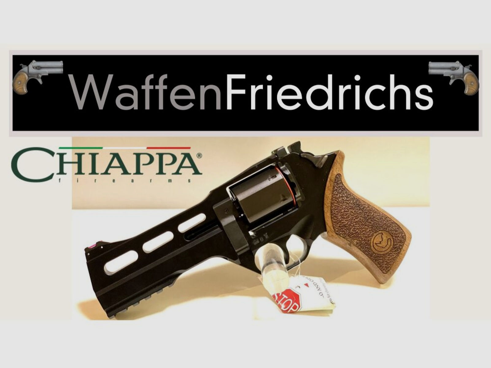 CHIAPPA	 RHINO 50 DS Revolver Brüniert|schwarz - Waffen Friedrichs