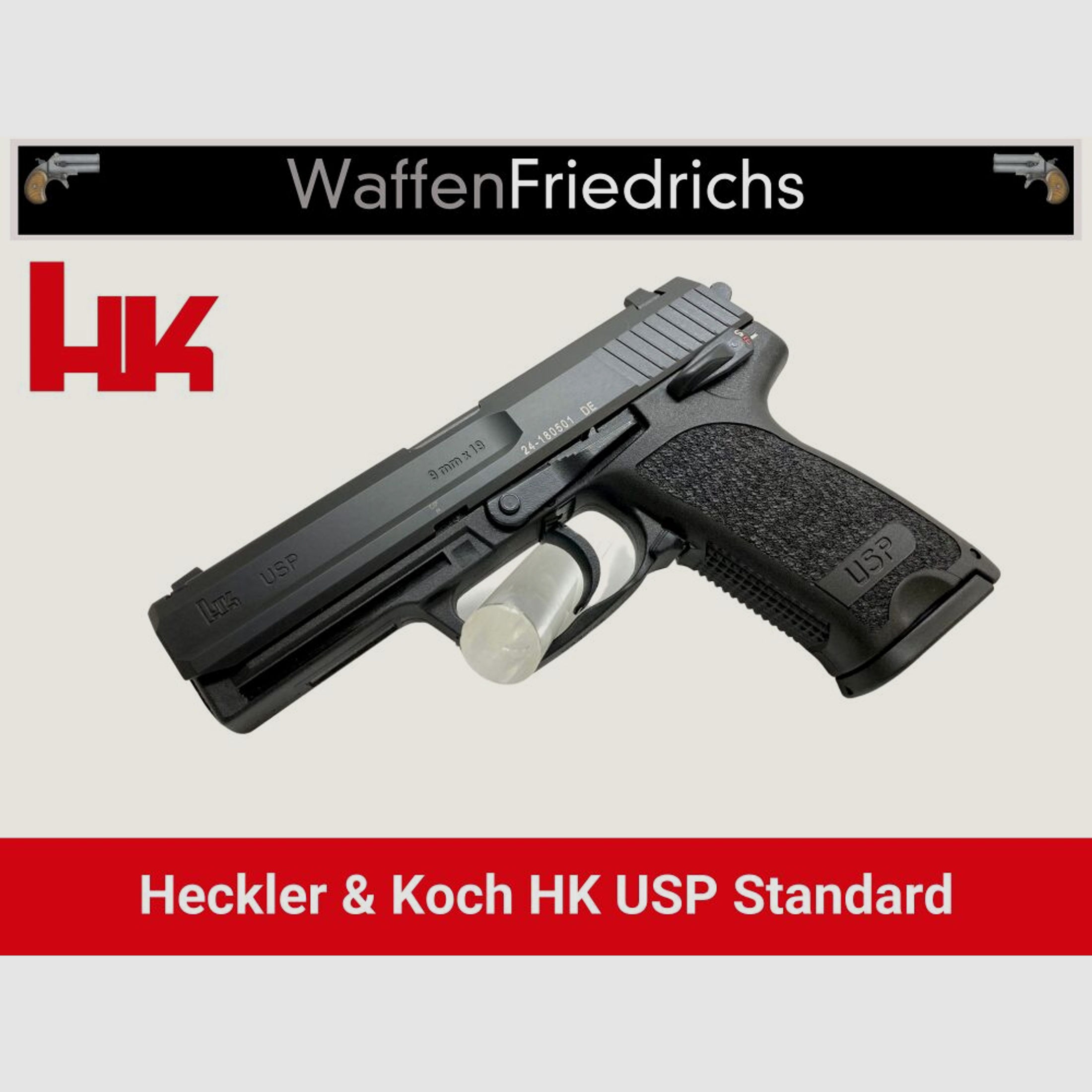 HECKLER & KOCH	 HK USP Standard - Waffen Friedrichs