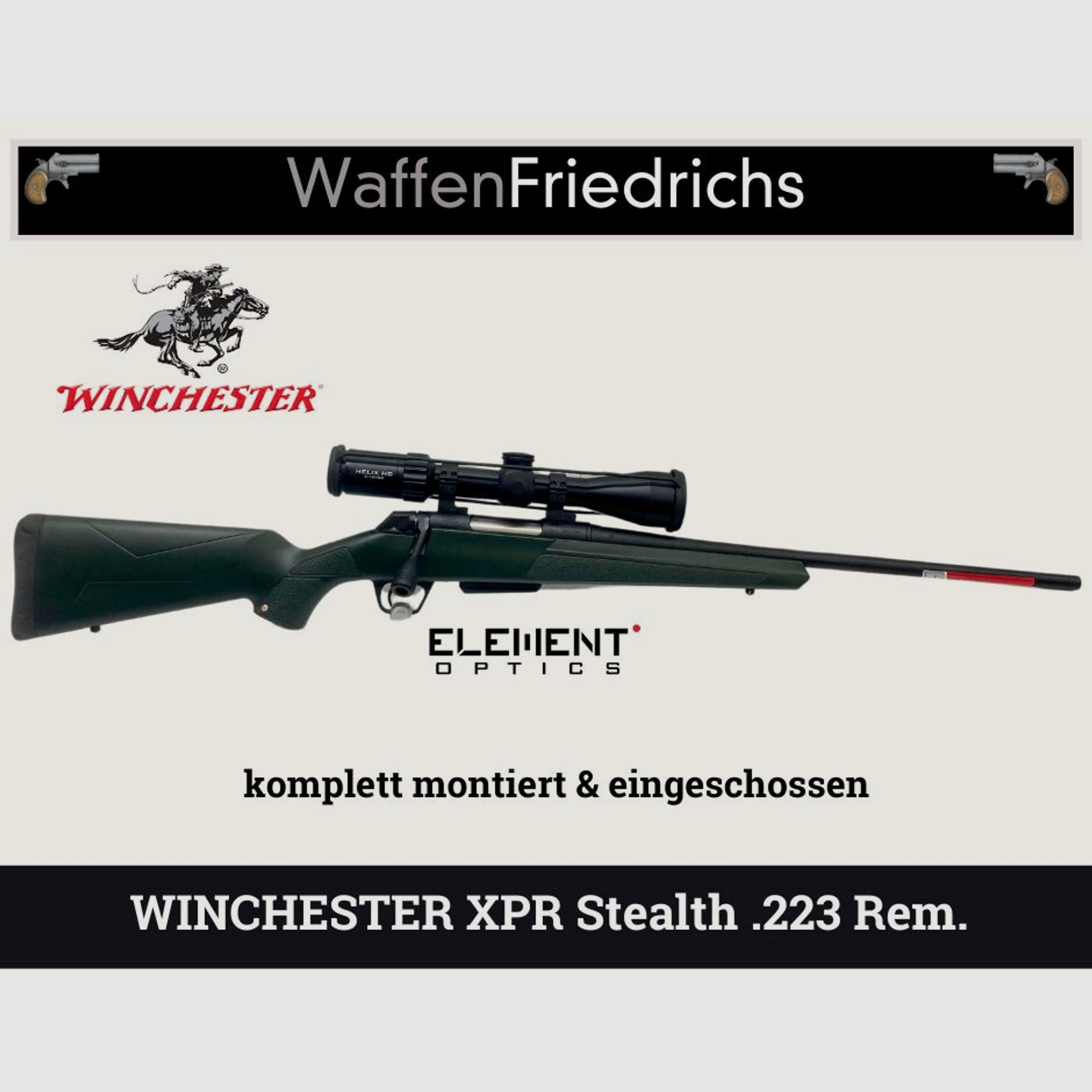 Winchester	 XPR Stealth .223 Rem. | Set - Waffen Friedrichs