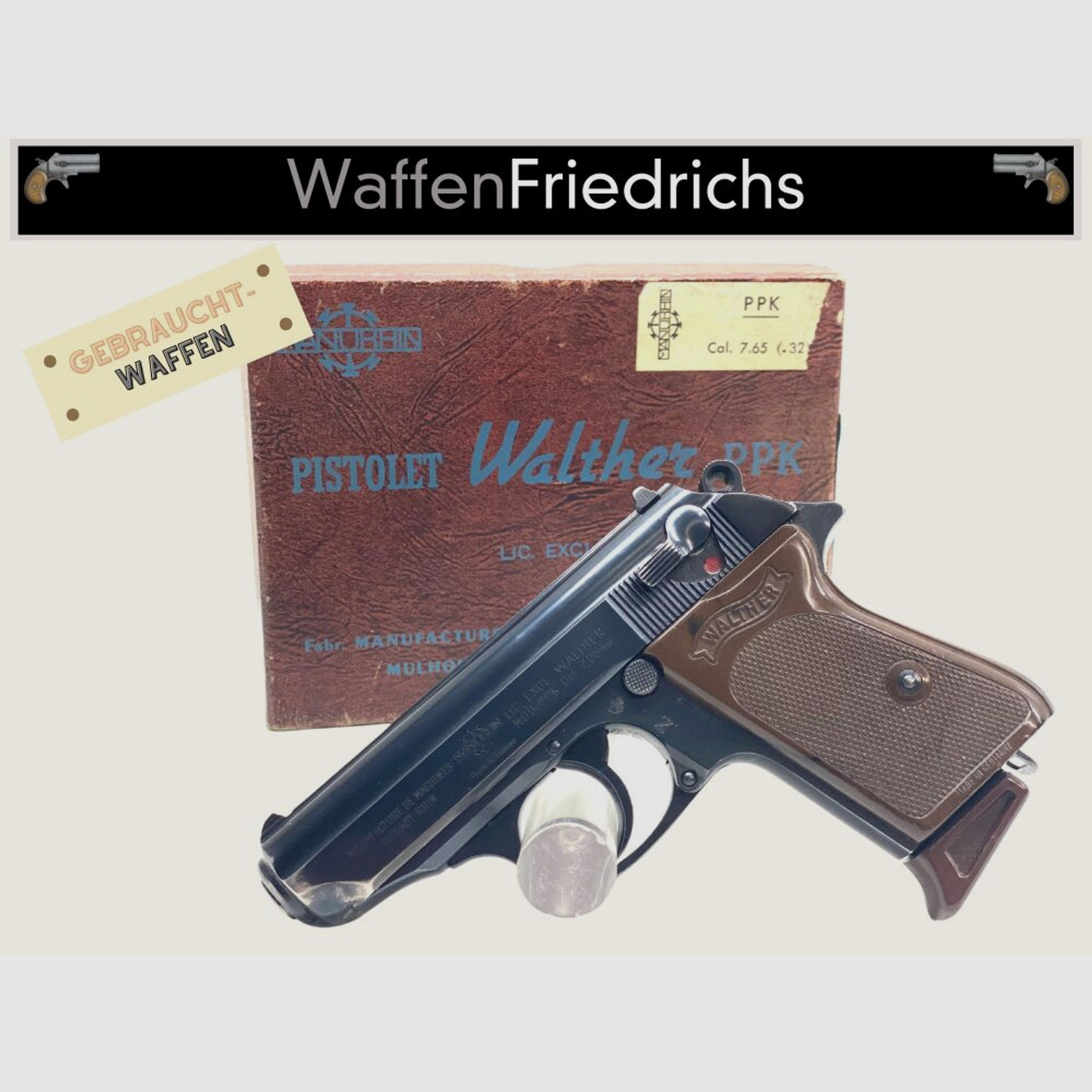 Walther	 PPK - Waffen Friedrichs