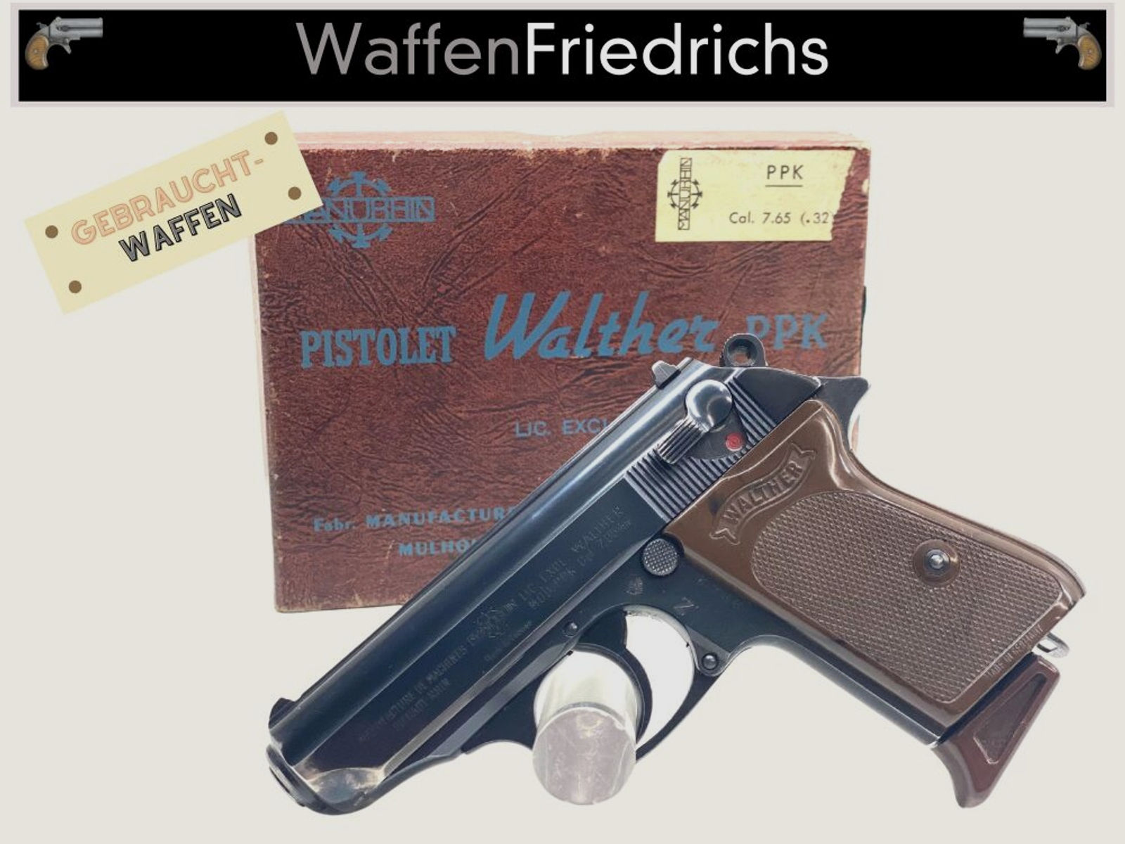 Walther	 PPK - Waffen Friedrichs