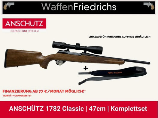 Anschütz	 1782 Classic Set | Jungjäger Komplettangebot - Waffen Friedrichs