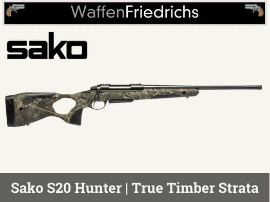 SAKO	 S20 Hunter | True Timber Strata 51 cm - Waffen Friedrichs