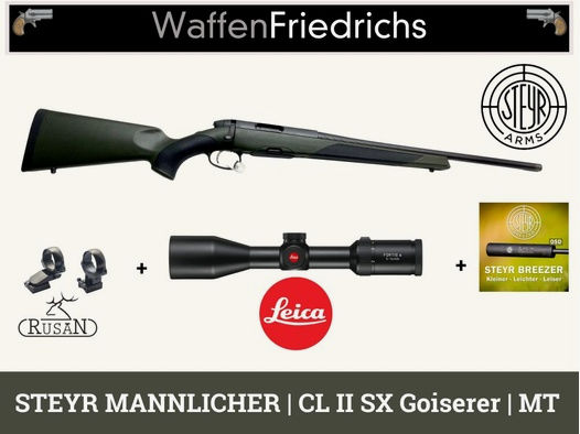 STEYR ARMS	 CL II SX Goiserer "HORRIDO" | Komplettangebot Jungjäger - Waffen Friedrichs