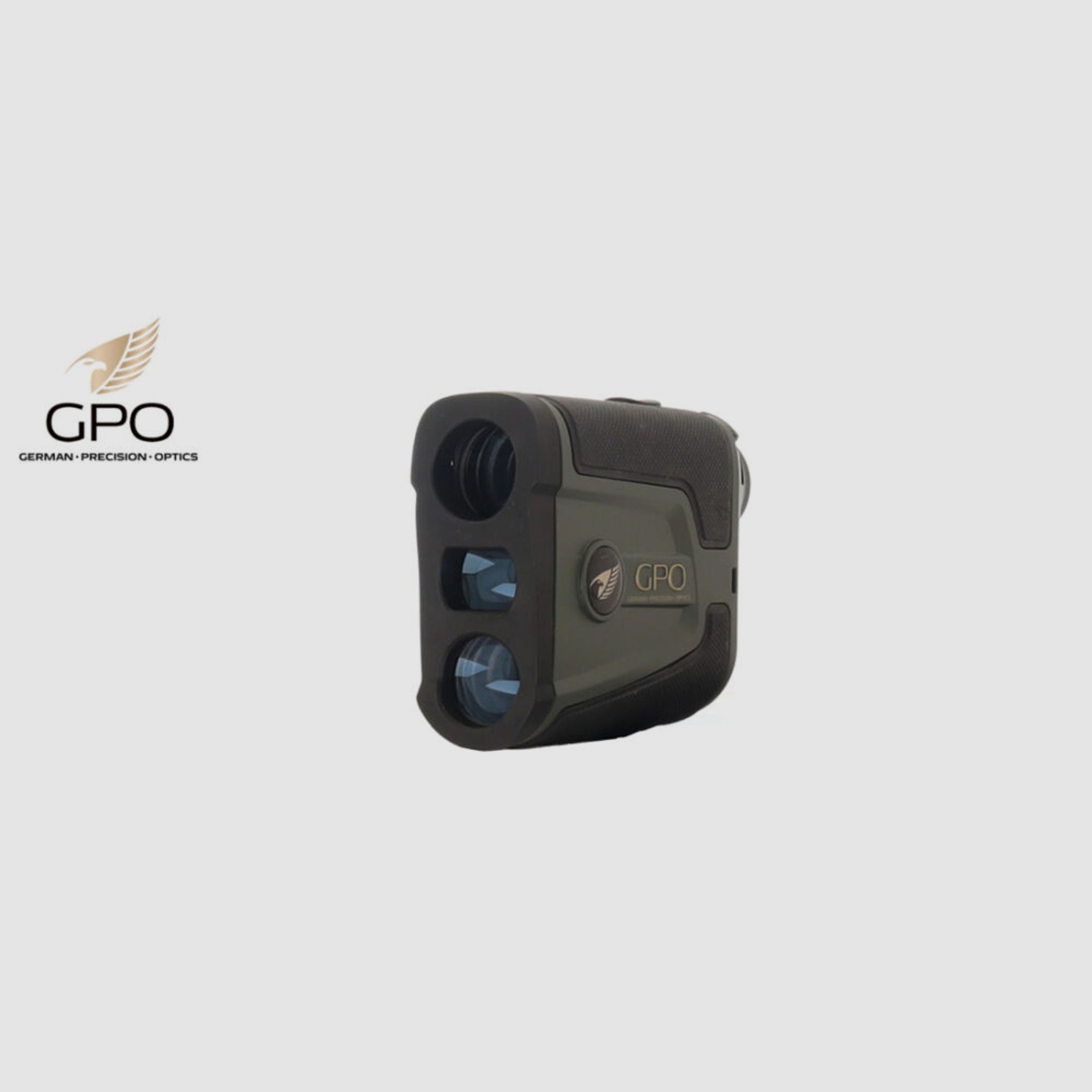 G P O	 Laser Entfernungsmesser / Rangefinder / Rangetracker 1800 grün