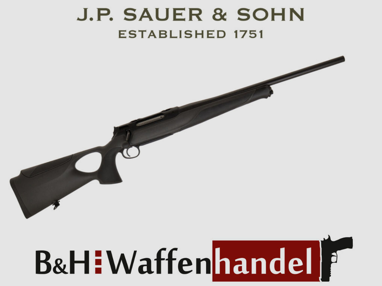 Sauer & Sohn	 S404 Synchro XT / LL51cm / Laufgewinde