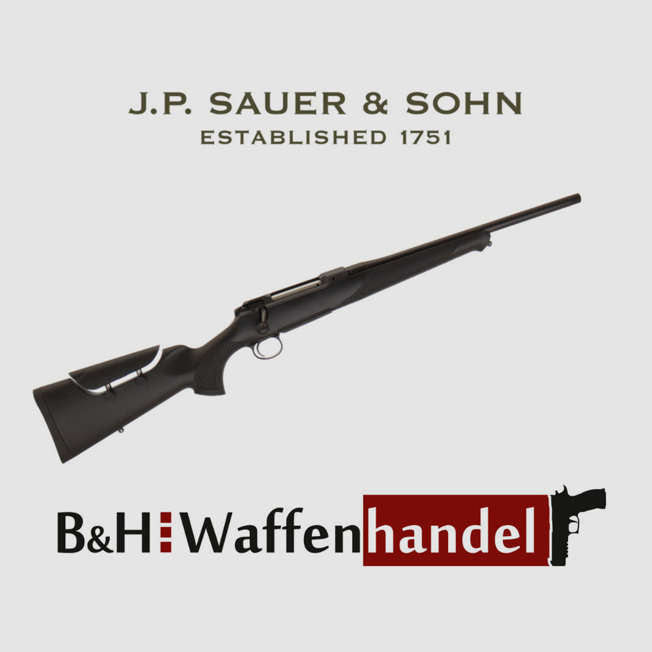 Sauer & Sohn	 S 101 Classic XTA / LL 47cm / Laufgewinde / verst. Schaftrücken