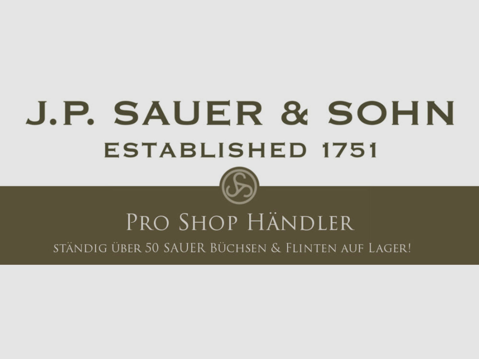Sauer & Sohn	 Sondermodell S 100 B&H Drückjagd .308 - Paket 3 -