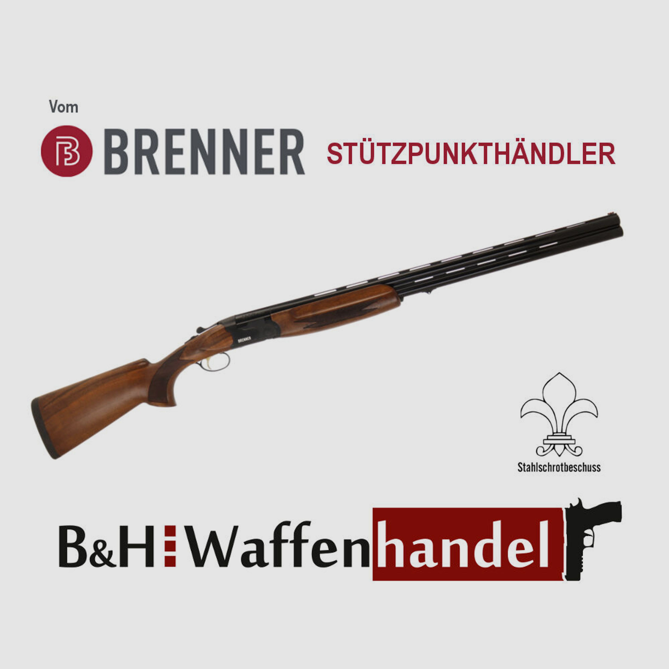 Brenner	 BF18 Black / BF 18 schwarz LL76cm