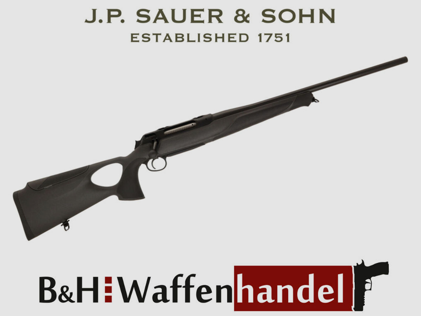 Sauer & Sohn	 S 404 Synchro XT / LL56cm / Laufgewinde