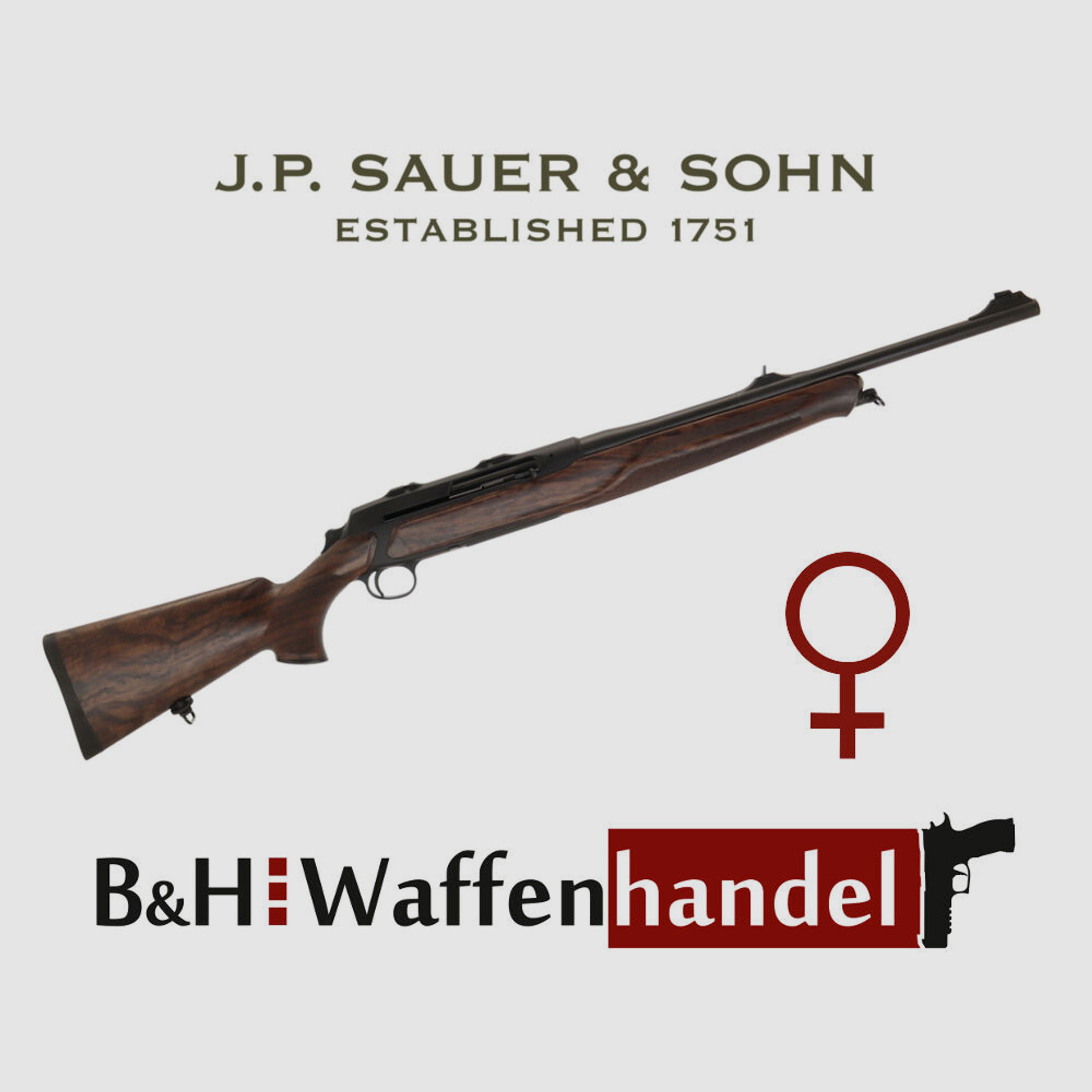 Sauer & Sohn	 S 303 Artemis Damen Selbstladebüchse