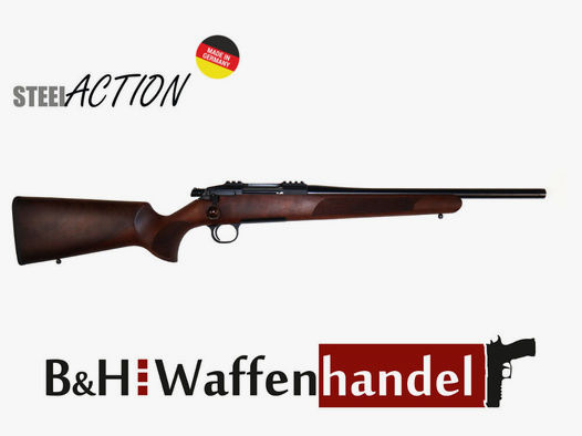 Steel Action	 Hunting Short HS LL 450mm / 45cm Geradezug-Repetierbüchse