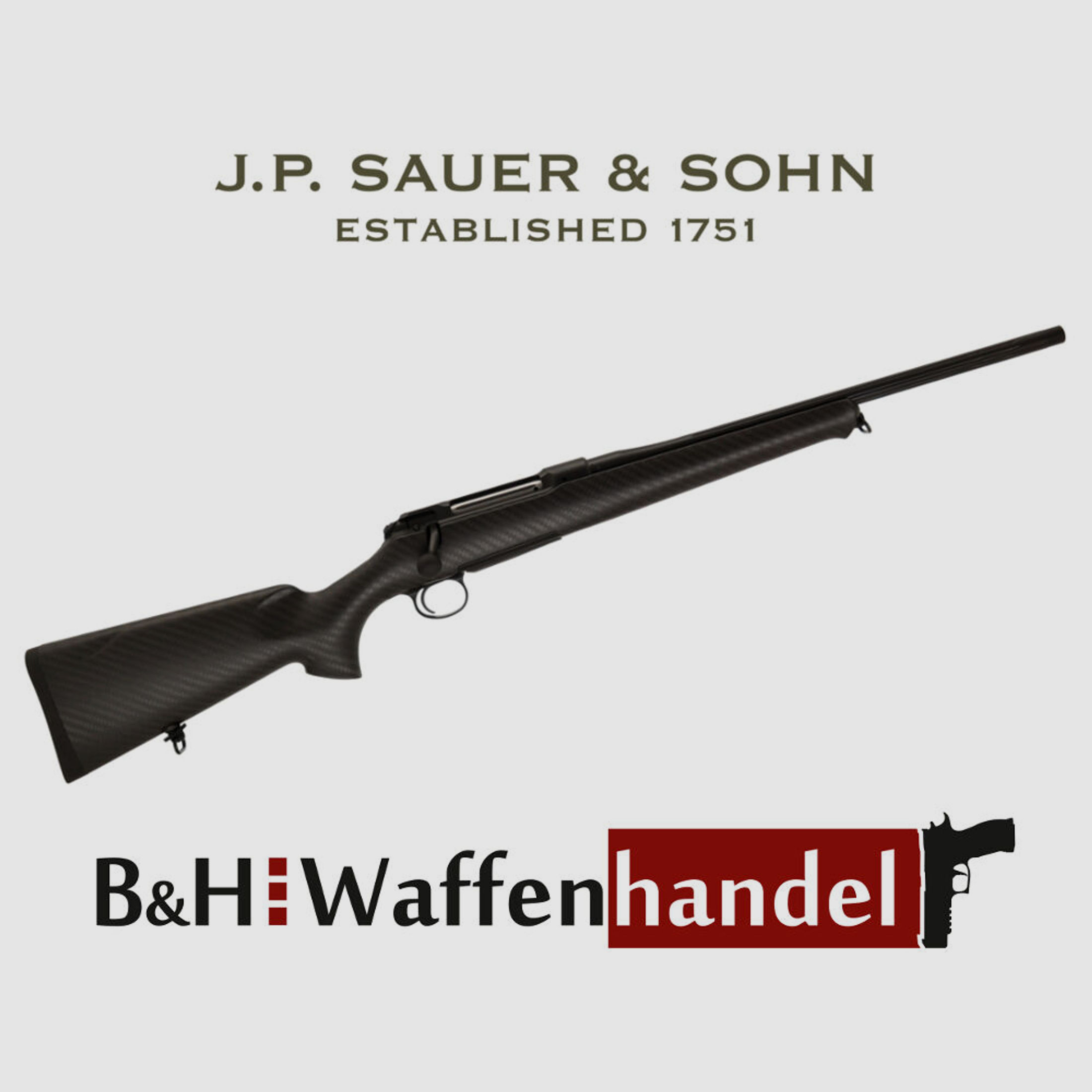 Sauer & Sohn	 S 101 Highland XTC / LL 51cm / Carbon Schaft