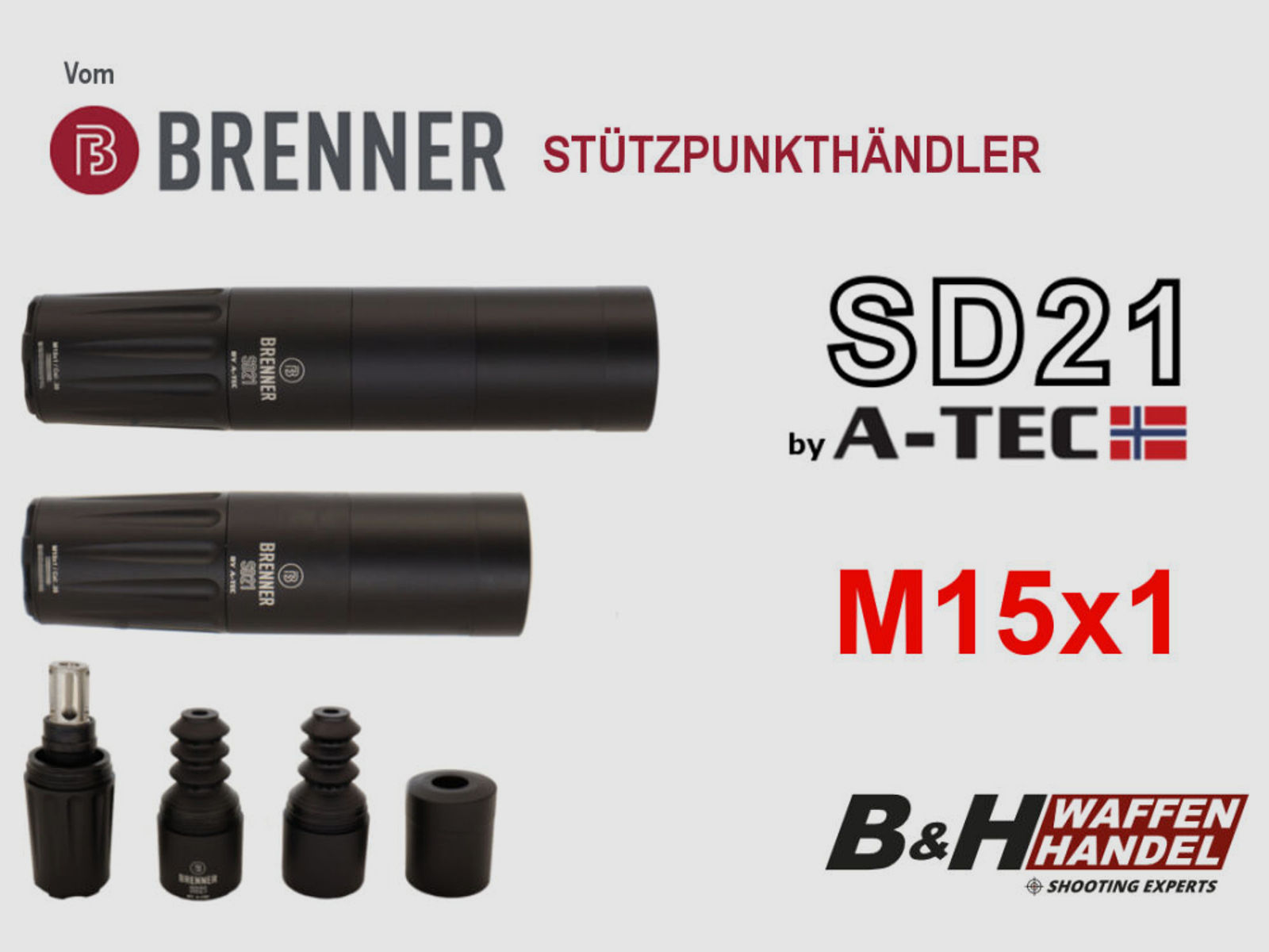 Brenner	 SD21 Schalldämpfer by A-TEC