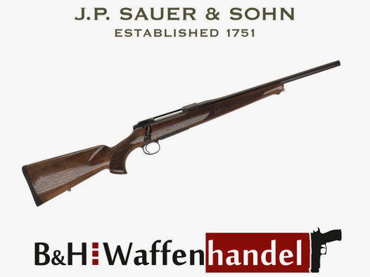 Sauer & Sohn	 S 101 Classic / LL 47cm / Laufgewinde / Holzschaft Nussbaum