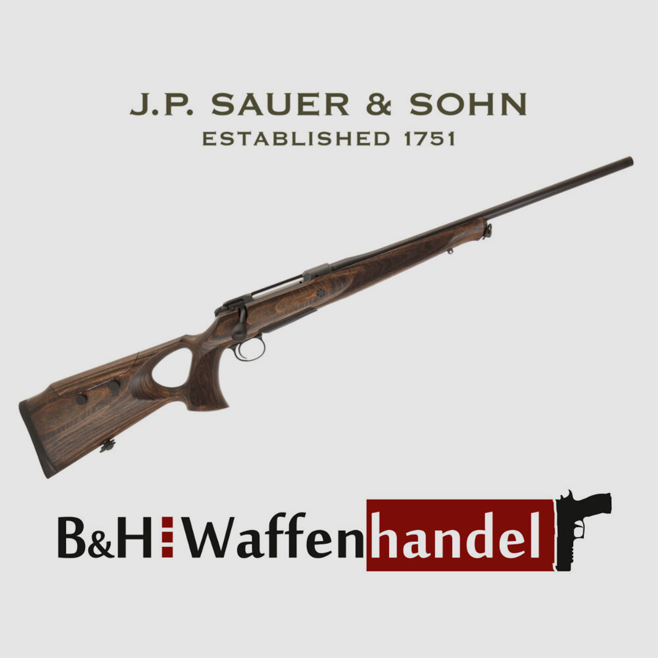 Sauer & Sohn	 S 101 GTI .300Win.Mag. / Lochschaft mit Schaftrückenverstellung  / Laufgewinde
