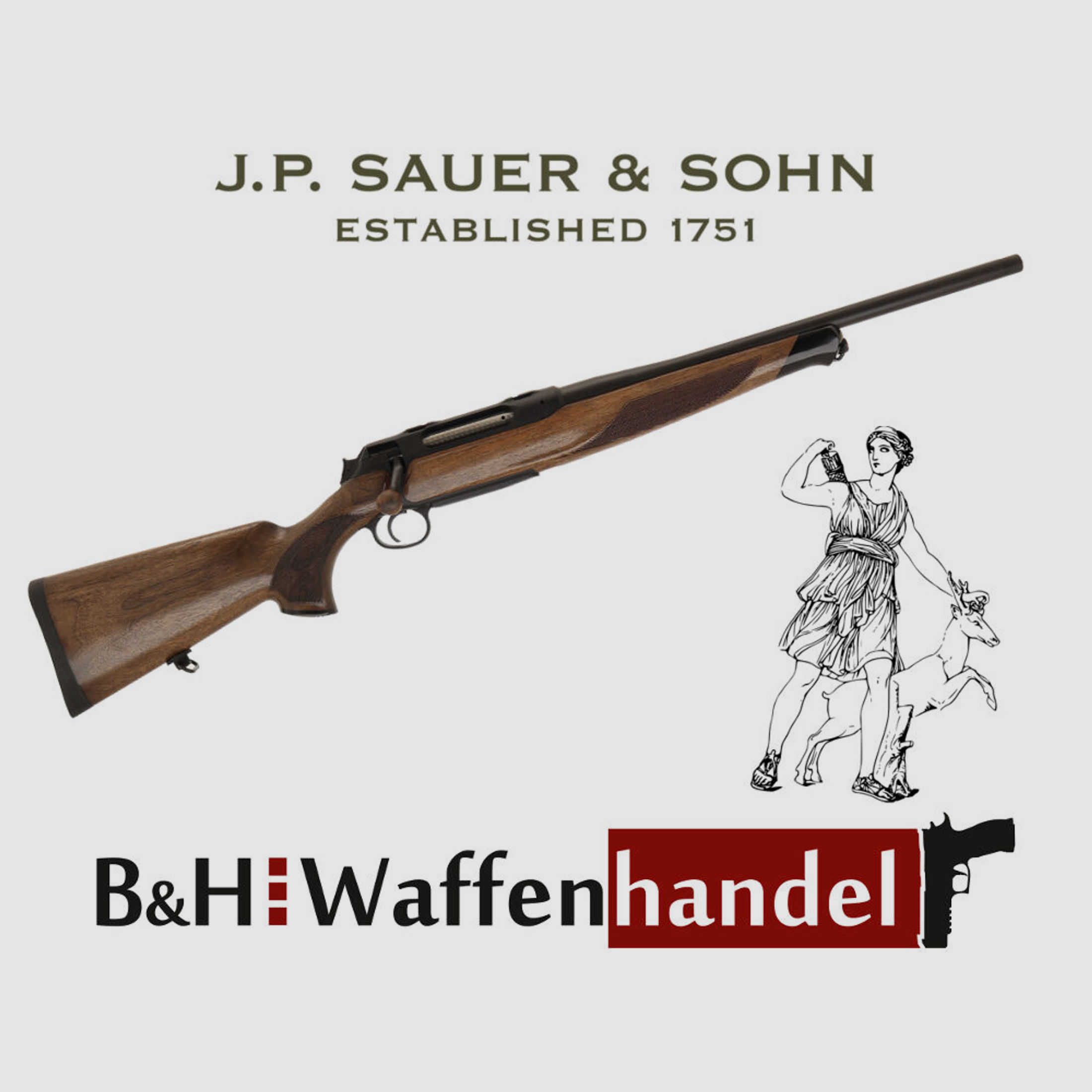 Sauer & Sohn	 S404 Artemis / LL47 / Laufgewinde / HK: 2