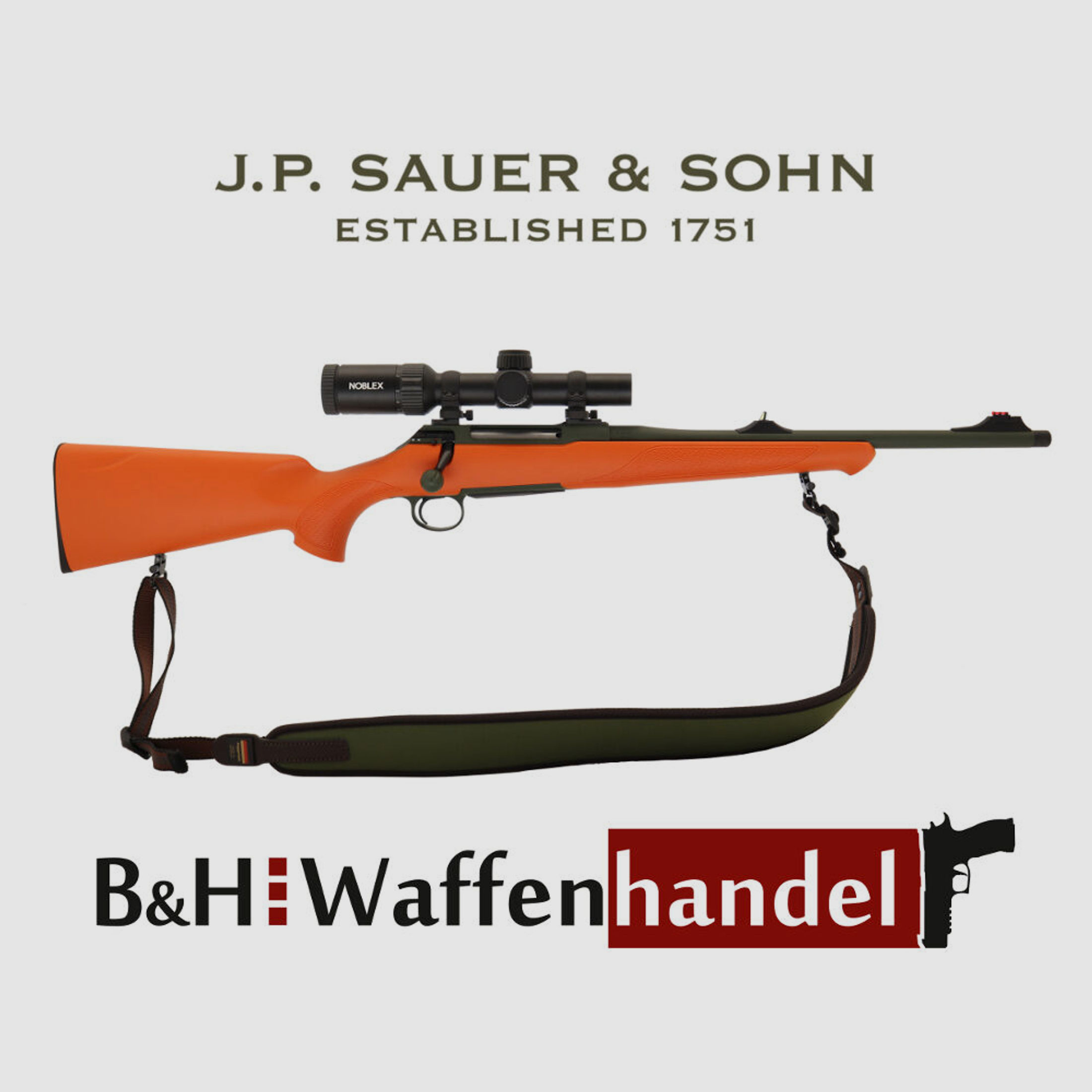 Sauer & Sohn	 Sondermodell S 100 B&H Drückjagd .308 - Paket 4 -