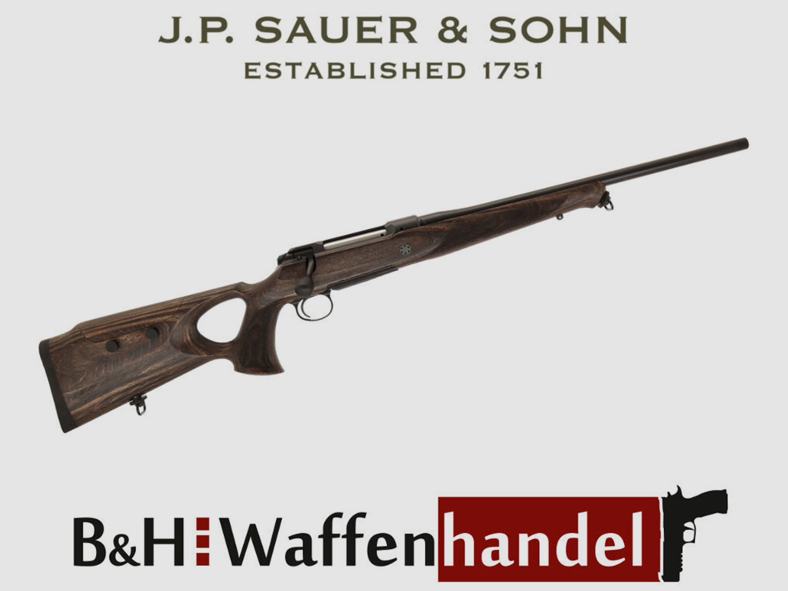 Sauer & Sohn	 S 101 GTI Kaliber: .270Win. Lochschaft Repetierbüchse Jagd