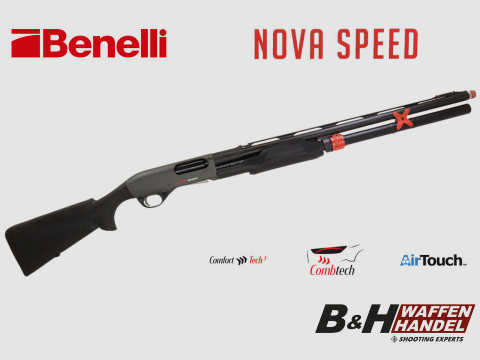 Benelli	 Nova Speed Vorderschaftrepetierflinte Pumpe IPSC