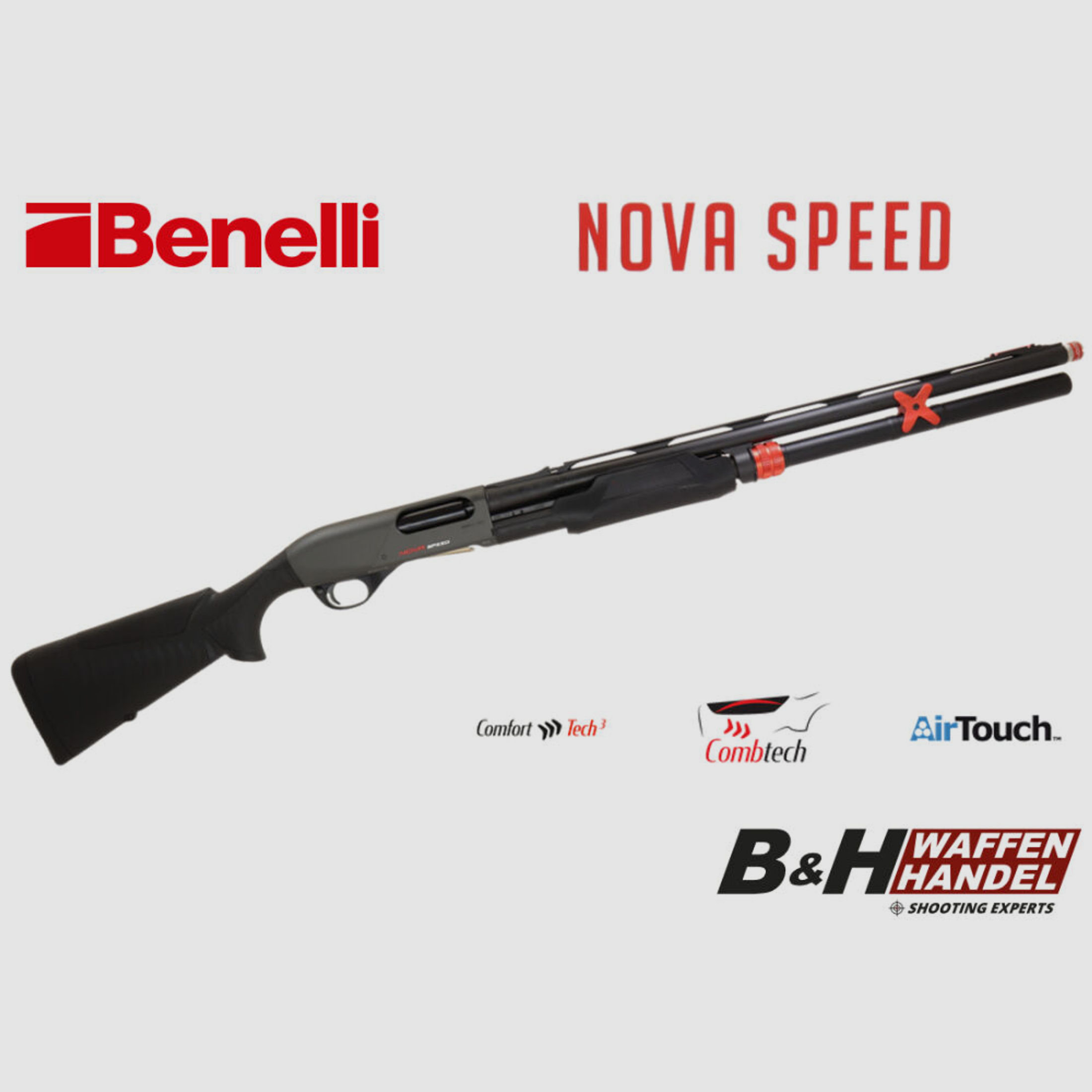 Benelli	 Nova Speed Vorderschaftrepetierflinte Pumpe IPSC