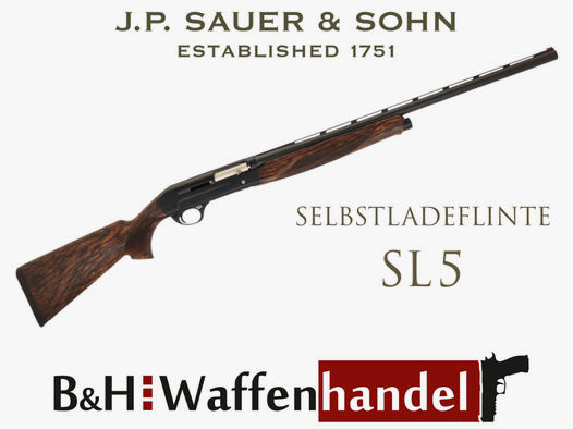Sauer & Sohn	 Selbstladeflinte SL 5 - Der wohl schönste Jagd- Halbautomat -