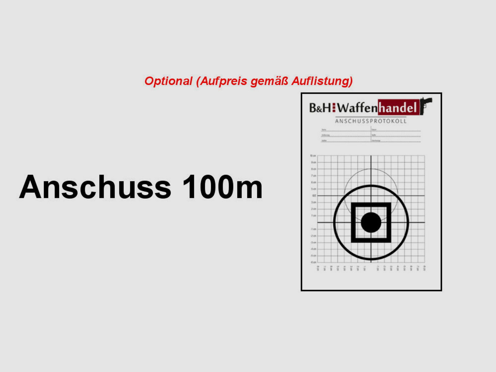 Brenner Komplettpaket:	 Brenner BR20 Lochschaft mit Bushnell 2.5-15x50 (m. Parallaxe Verstellung)