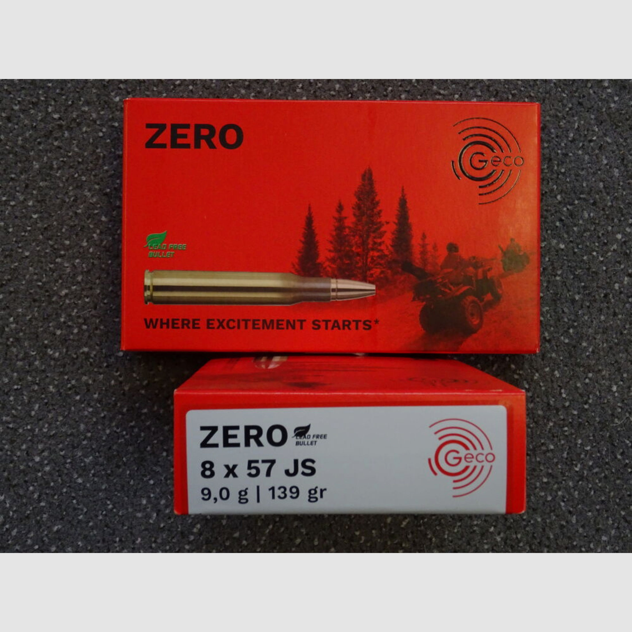 GECO	 8x57 IS ZERO 9,0g