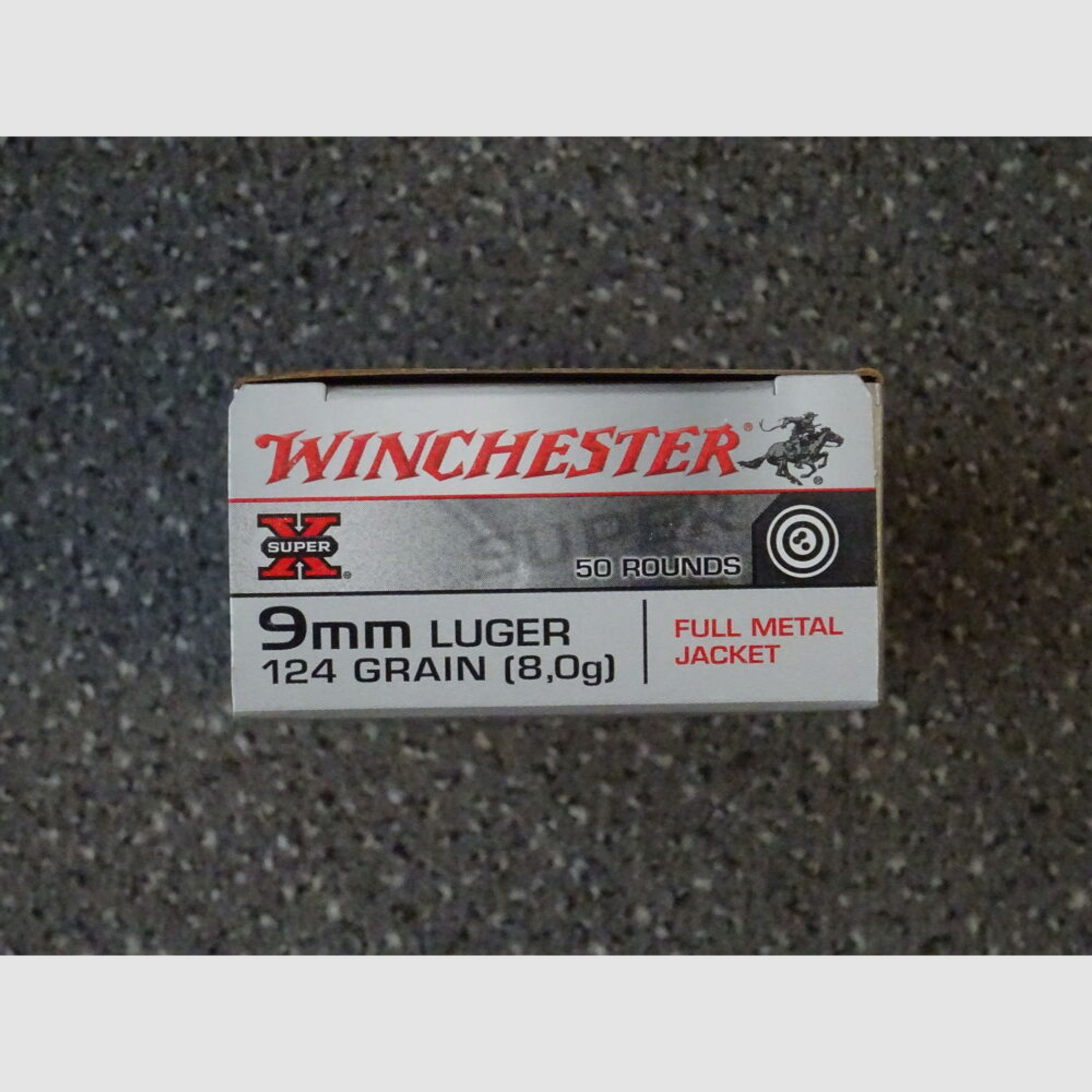 WINCHESTER	 9mm Luger, Vollmantel 124 grs