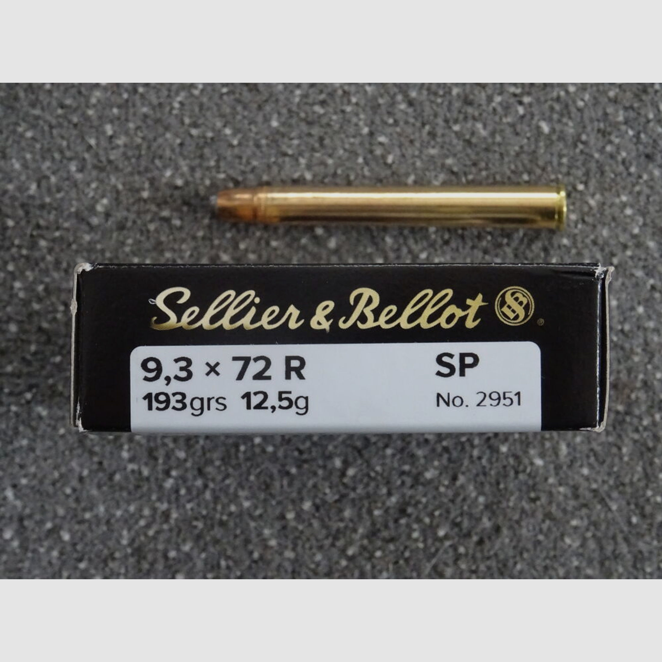 S&B SELLIER & BELLOT	 9,3x72R 12,5g Teilmantel