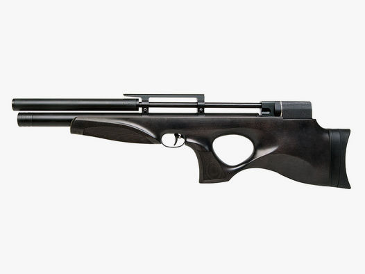 Bullpup Pressluftgewehr Diana Skyhawk Black, Holzschaft schwarz, SchalldĂ¤mpfer, Kaliber 4,5 mm (P18)