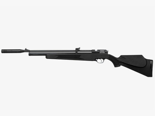 Pressluftgewehr Diana Stormrider Black schwarzer Kunststoffschaft mit Regulator 9 Schuss Magazin SchalldĂ¤mpfer Kaliber 4,5 mm (P18)